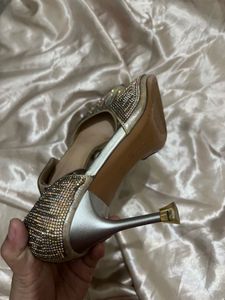Sparkling Embellished Heels
