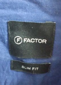 Men's Blue Button-Up Shirt 38 slim fit like new