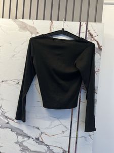 Classic Black Long Sleeve Top, Bust- 34 Strechable