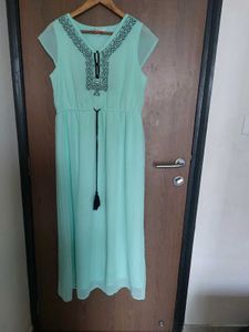 Chic Mint Green Maxi Dress
