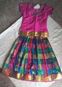Vibrant Indian Lehenga Choli Set