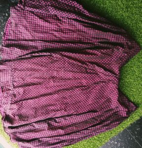 Women Purple Lehanga Skirt