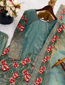 Elegant Embroidered Kurta Set with Dupatta