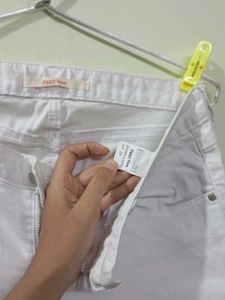 White Slim Fit Jeans