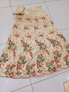 Elegant Embroidered Lehenga Choli Set
