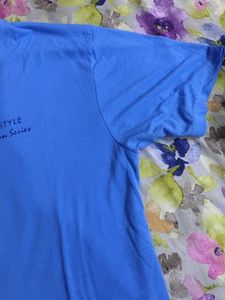 blue men  t shirt 👕