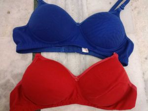 2 Bras (Red &amp; Blue)