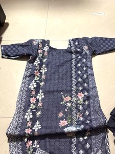 Embroidered Kurta Set newly stitched