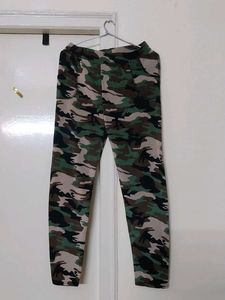 Camo Print Jogger Pants