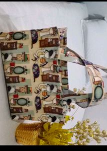 😍Unique waterproof Print Tote Bag🤩