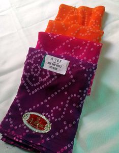Vibrant Bandhani Saree