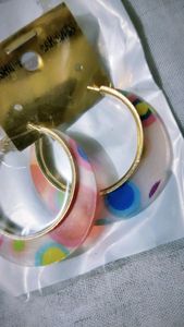 Multicolor Stylish Round Earrings...🌸