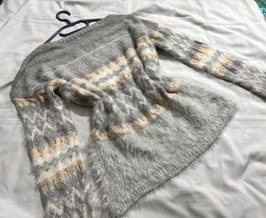 🎁Boho Cozy Fair Isle Knit Sweater O