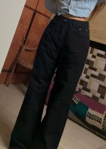 Black Wide Leg Jeans