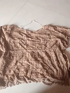 Boho Lace Tunic Top