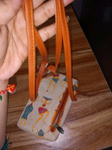 Sling Bags With Warli Painting