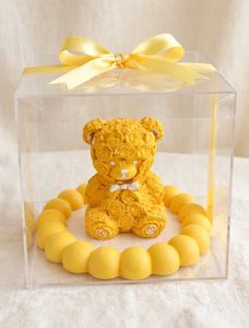 New Handicraft Ram Red Rose Teddy Bear Showpiece