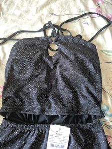 Sparkling Black Bikini Set