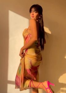 Tie-Dye Slip Dress