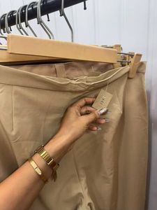 Beige Pants