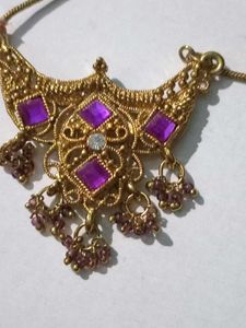 2 Necklace &amp; Earring Sets - Sterling &amp; Golden