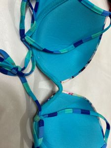 Floral Print Bra