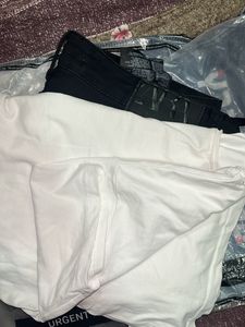 Combo Of ZARA black Jean + White T Shirt