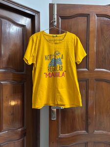 Yellow 3XL Tea Shirt