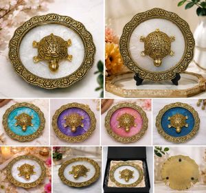 Antique Gold Tortoise Showpiece