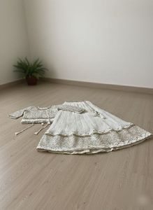 Elegant White Lehenga Choli Set