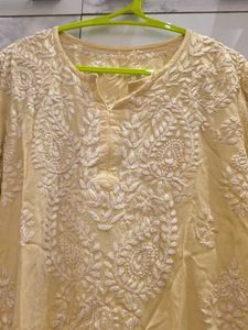 yellow kurti