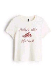 Cream Pasta Alla Norma Graphic Tee