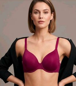 Comfortable Maroon Bra