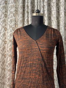 Cozy Marled Long Sleeve Top