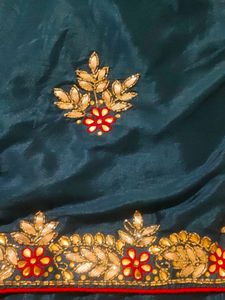 Elegant Blue Saree