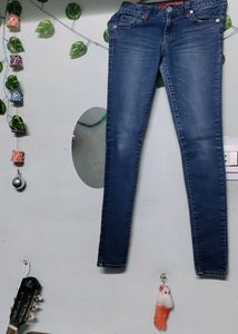 Blue Denim Skinny Jeans