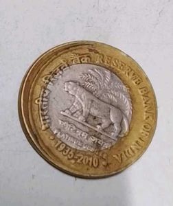 Rare 10rs RBI Error Coin