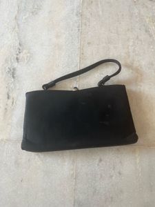 Classic Black Evening Clutch Bag