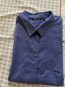 Van Heusen Blue Button-Up Shirt