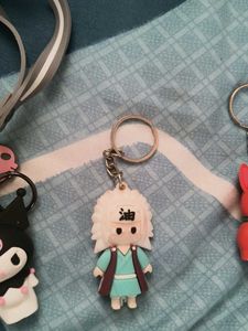 Cute Cartoon Keychains Set