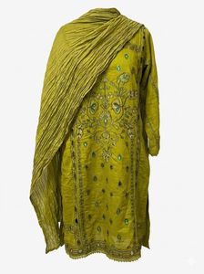 Embroidered Kurta Set with Dupatta