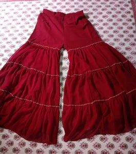 Maroon Sharara set