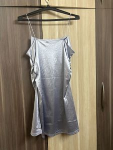 42 H&amp;M Draped slip dress