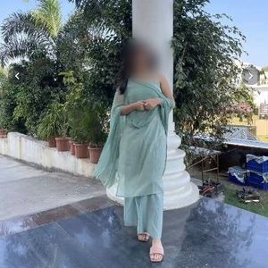 Elegant Teal Kurta Set with Palazzo