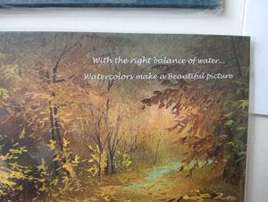 new 99Framed Watercolor Print - Beautiful Autumn S