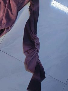 Long-sleeve high-neck bodycon maxi dress