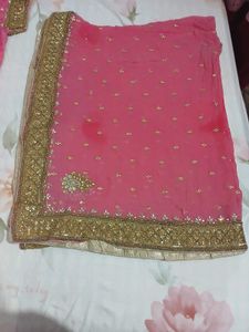 Beautiful Pink Embroidered Salwar suit