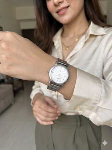 Elegant Silver Watch