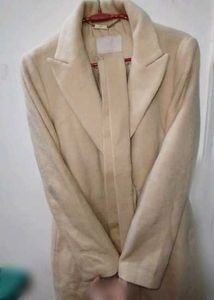 Classic Beige Lapel Coat