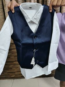 Boys' Formal Vest Shirt Set